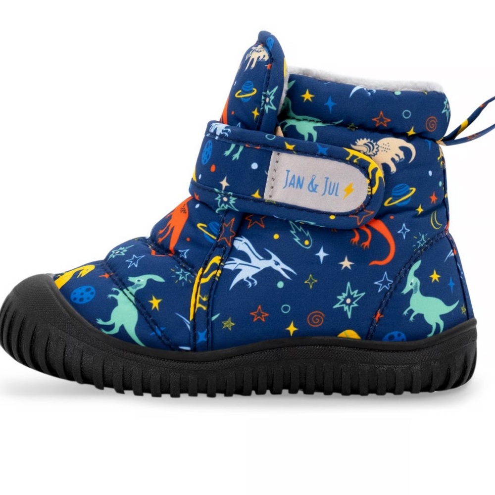 LIKE NEW Kids Winter Boots | Space Dinos